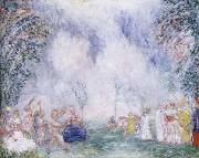James Ensor The Garden of love oil painting reproduction